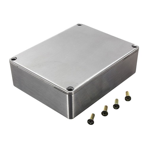 Aluminum metal stomp box case - aluminum,